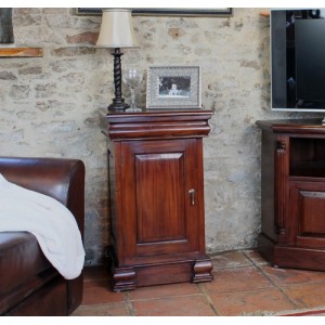 La Roque Mahogany Furniture Lamp Table Pot Cupboard La Roque Mahogany Furniture Lamp Table Pot Cupboard IMR10B